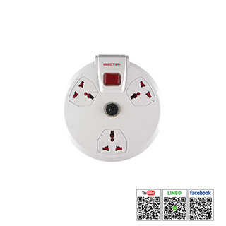 ปลั๊กไฟซูเปอร์เซฟ3ช่อง3เมตรTE-713