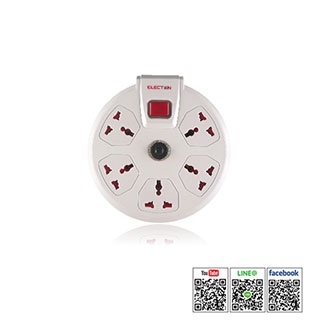 ปลั๊กไฟซูเปอร์เซฟ5ช่อง3เมตรTE-715