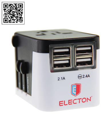 4 USB HI-SPEED TRAVEL ADAPTER SET รุ่น TK-304USB4